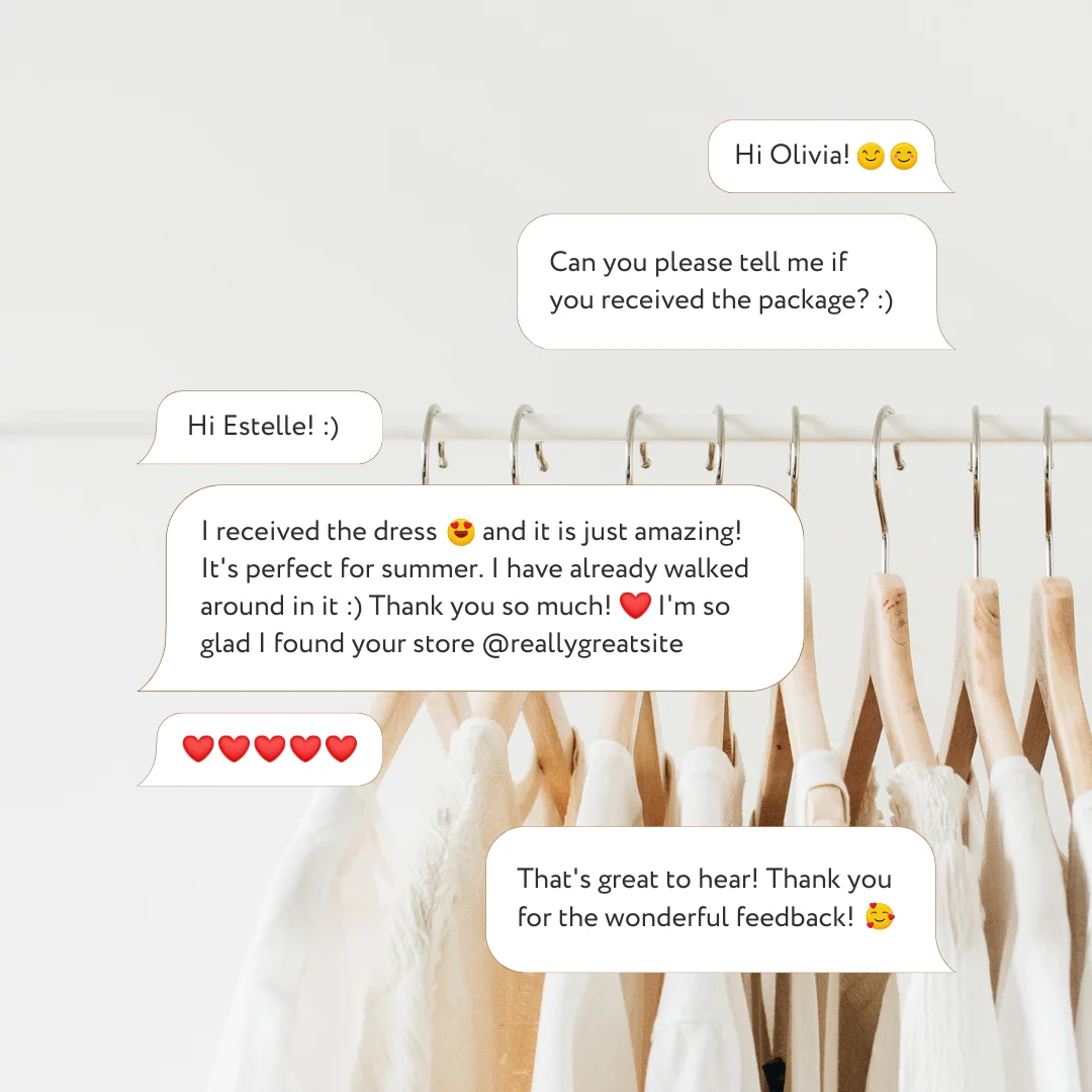 WhatsApp conversation