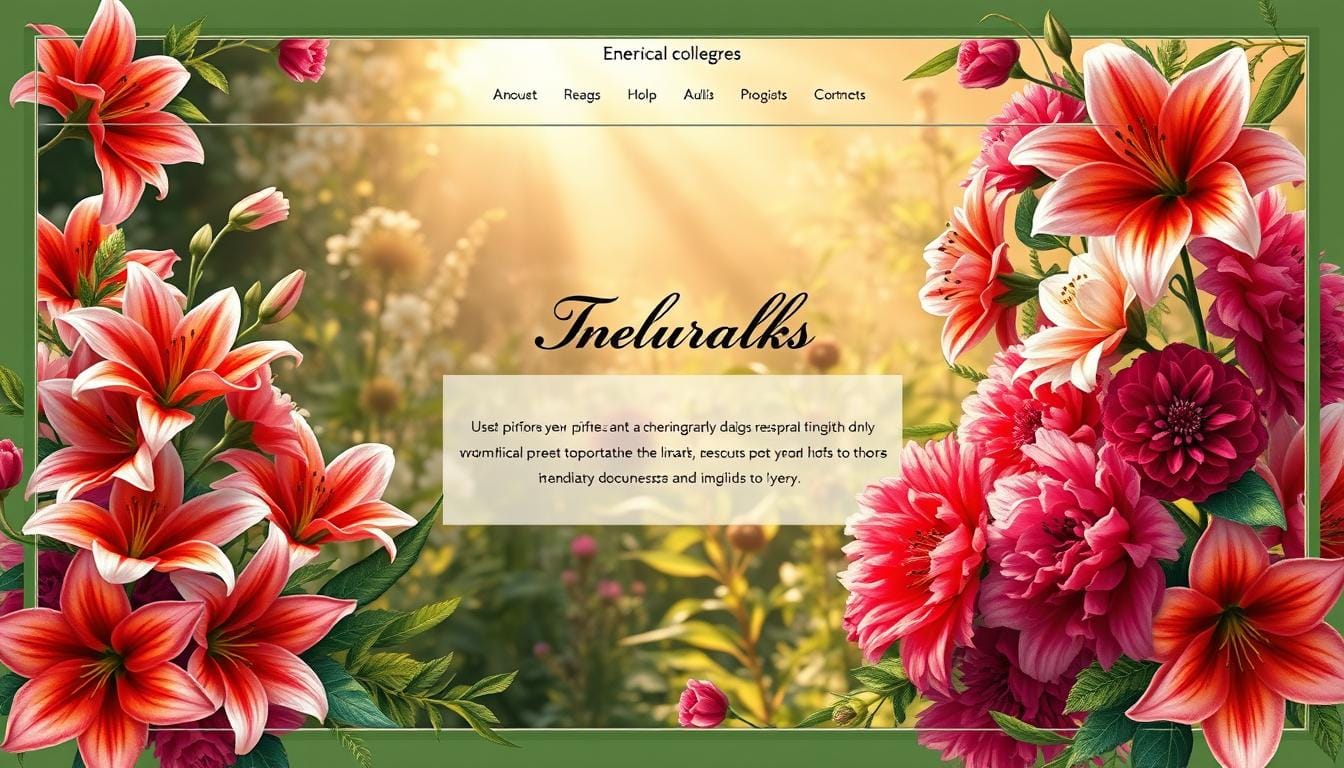 floral wordpress theme