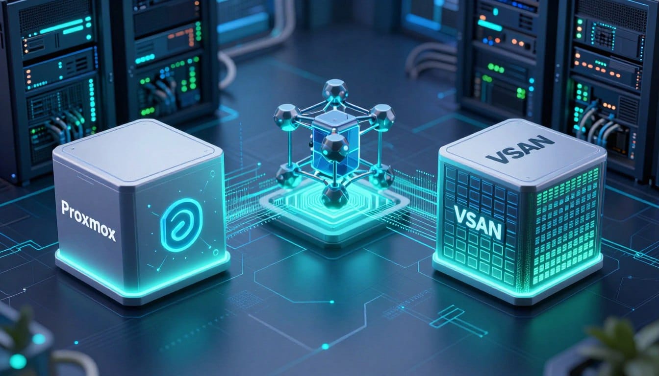 Proxmox vs Ceph vs VSAN